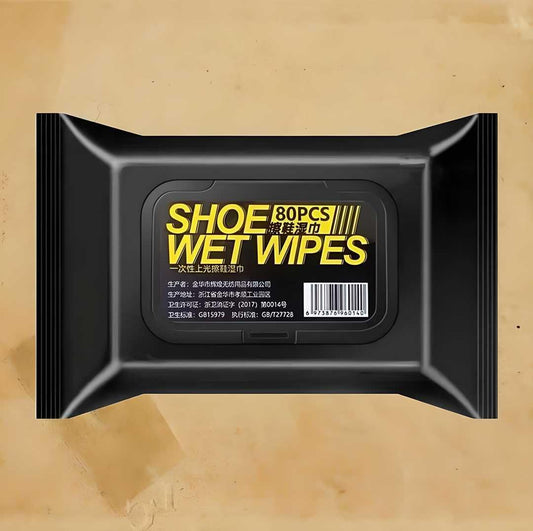 Sneaker & Shoe Cleaner Wipes - 1 Pack of 80