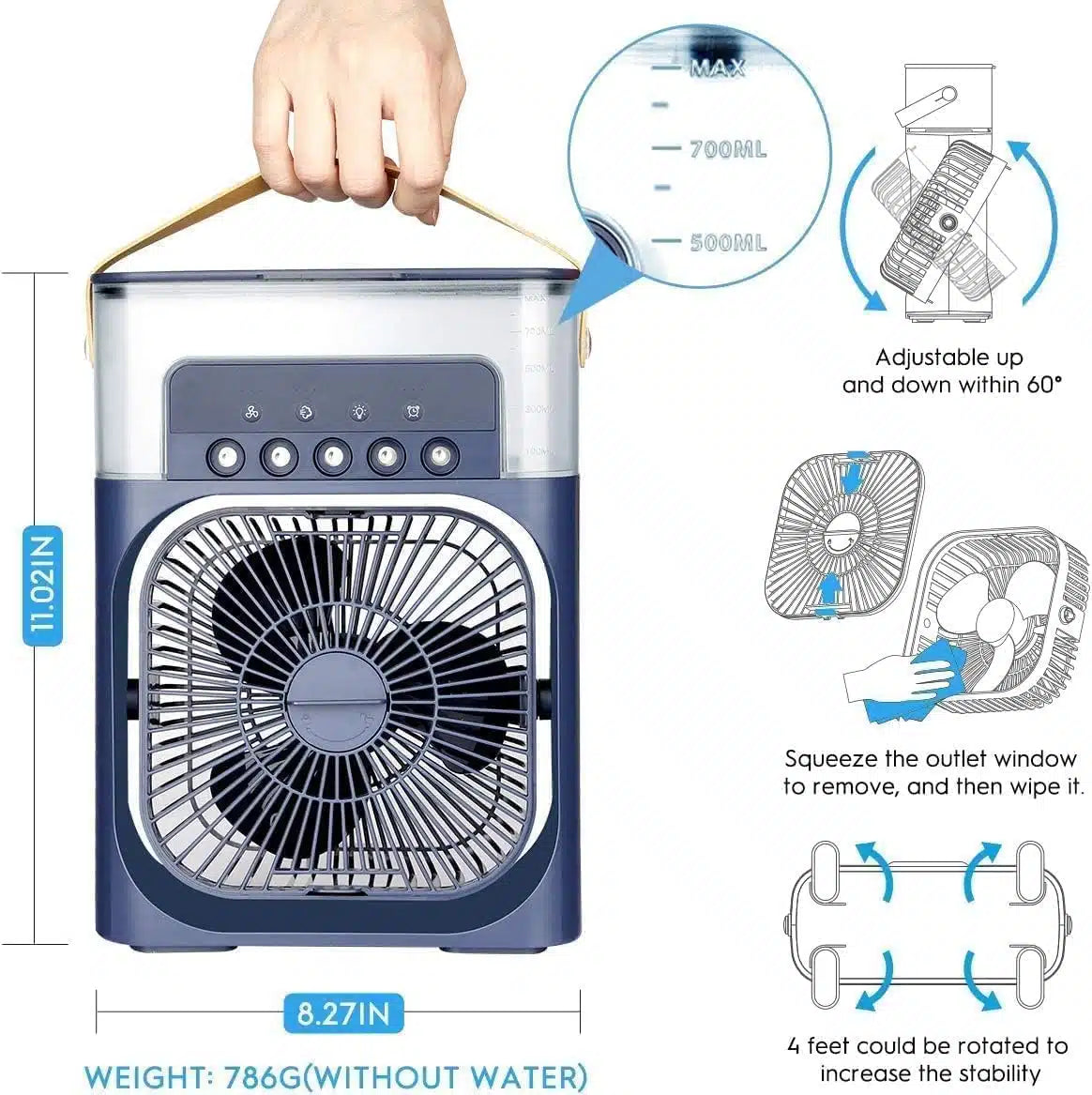 HydroCooling Mist Fan